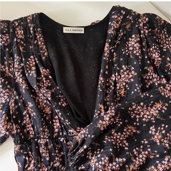 ULLA Johnson Joan floral midi dress - Picture 11 of 13